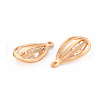 Rack Plating Eco-Friendly Iron Pendants IFIN-Q133-034-NR-2