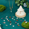 SUPERFINDINGS 60Pcs 10 Styles Natural & Synthetic Mixed Gemstone Pendants KK-FH0007-39-5