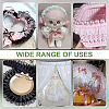 Polyester Double Layer Pleated Lace Ribbon OCOR-WH0097-43A-6