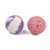 Polymer Clay Rhinestone Beads RB-L029-05-3
