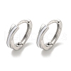 Brass Hoop Earrings EJEW-L211-005P-1
