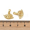 Brass Charms KK-C093-03G-3