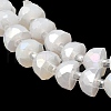 AB Color Plate Glass Beads Strands EGLA-P051-02A-A02-4