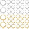 SOFPLATE 2 Colors 304 Stainless Steel Leverback Earring Findings STAS-SP0001-09A-1
