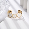 Ion Plating(IP) 304 Stainless Steel Cuff Banglees for Women STAS-Z114-04G-3