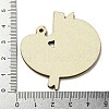 Wood Pendant WOOD-H107-04-04-3