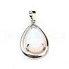 Natural & Synthetic Mixed Stone Pendants G-B033-04P-2