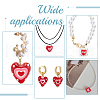 ARRICRAFT 16Pcs 4 Styles Handmade Lampwork Pendants LAMP-AR0001-36-5