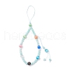 Cat Eye Mobile Straps HJEW-JM03419-02-2
