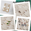 SOFPLATE 1Pc Linen Jewelry Pendant Necklace Storage Box with 24 Compartments AJEW-SP0001-05-6