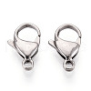 304 Stainless Steel Lobster Claw Clasps STAS-T065-17mm-34P-1