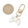 Alloy Enamel Pendant Decorations HJEW-JM02692-05-3