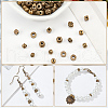  400Pcs 8 Styles Tibetan Style Alloy Spacer Beads FIND-NB0003-35-5