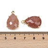 Natural Mixed Gemstone Faceted Pendants G-K347-05G-4
