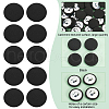   50Pcs Cloth Shank Buttons BUTT-PH0001-27A-4