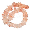 Natural Crackle Quartz Beads Strands G-R012-B06-01-3