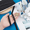 13M Polyester Centipede Lace Ribbons SRIB-WH0011-223C-4