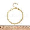 304 Stainless Steel Herringbone Chains Bracelet for Men Women BJEW-D450-01G-02-4