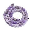 Natural Amethyst Beads Strands X-G-I288-A01-8mm-2
