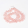 Electroplate Glass Beads Strands EGLA-J068-AB04-2