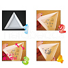 Polypropylene(PP) Triangle Nail Art Rhinestone Sorting Trays DIY Decals X-MRMJ-G003-02-6