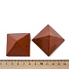 Natural Red Jasper Orgonite Pyramid Display Decorations G-C186-08F-2