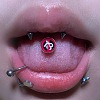 Stainless Steel Tongue Rings WG8D8C3-05-1