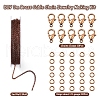 DIY 3m Brass Cable Chain Jewelry Making Kit DIY-YW0005-75R-2