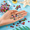 160Pcs 8 Colors Natural Akoya Shell Charms BSHE-TA0001-02-14