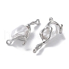 Alloy with ABS Imitation Pearl Pendants FIND-Z014-20P-2