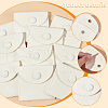 Square Velvet Jewelry Package Bags ABAG-WH0035-055A-03-4
