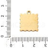 304 Stainless Steel Enamel Pendants STAS-R169-03A-G-3