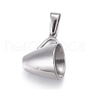 304 Stainless Steel Pendants STAS-F252-28P-1