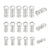   18Pcs 3 Styles 925 Sterling Silver Cord End STER-PH0002-11-7