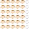 Unicraftale DIY Blank Dome Flat Round Link Connector Making Kit DIY-UN0003-77B-RG-1