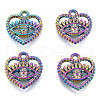 Ion Plating(IP) 304 Stainless Steel Pendants STAS-N098-191M-2