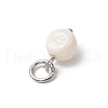 Natural Cultured Freshwater Pearl Potato Charms PALLOY-JF03920-01-5