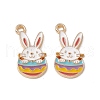 Alloy Enamel Pendants ENAM-K066-03-1