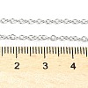 Tarnish Resistant 304 Stainless Steel Cable Chain Necklaces X-STAS-O037-120P-2