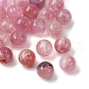40Pcs Transparent Acrylic Beads OACR-S069-02A-1