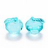 Transparent Acrylic Pendants TACR-T024-05B-946-2