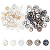 GOMAKERER 150Pcs 3 Styles Natural Freshwater Shell Beads SHEL-GO0001-04-1