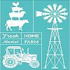 Self-Adhesive Silk Screen Printing Stencil DIY-WH0338-004-1
