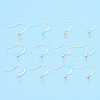 Long-Lasting Plated Brass French Hooks with Coil and Ball KK-K204-137S-1