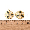 304 Stainless Steel Rhinestone Pendants STAS-U061-14G-01-3