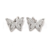 Rack Plating Brass Micro Pave Cubic Zirconia Charms KK-K270-35P-4