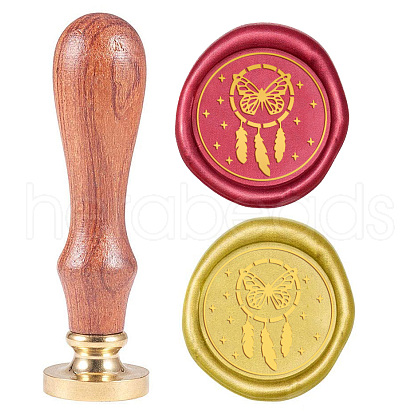 Wax Seal Stamp Set AJEW-WH0131-514-1