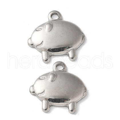 304 Stainless Steel Pendants STAS-I330-069P-1