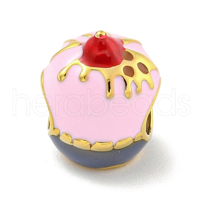 304 Stainless Steel Enamel European Beads STAS-U005-12G-1