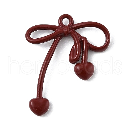 Alloy Pendants with Enamel PALLOY-V005-02B-1